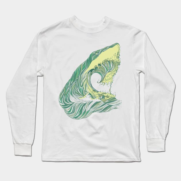 Escape Long Sleeve T-Shirt by huebucket